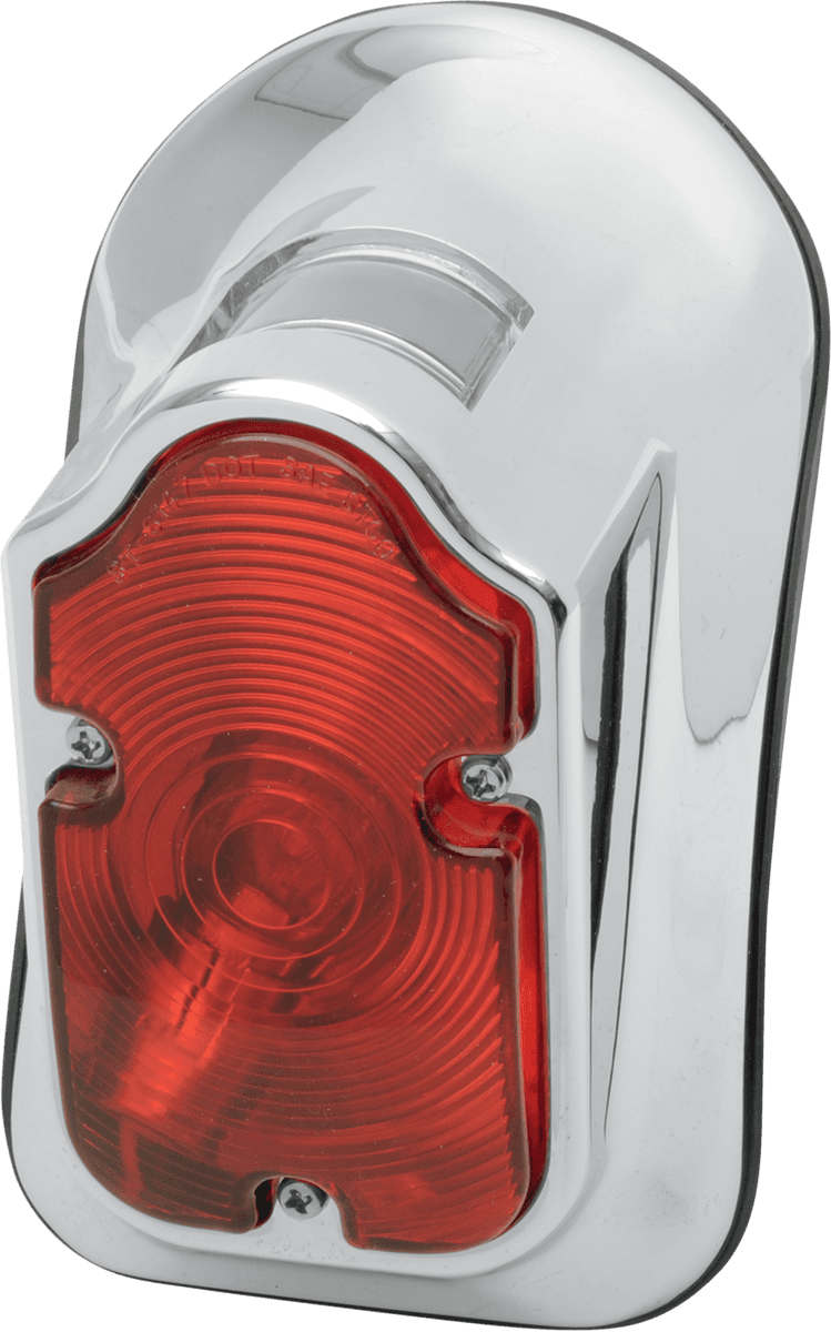 DRAG SPECIALTIES 2010-0561 Tombstone Taillight - Top Tag - Red Lens
