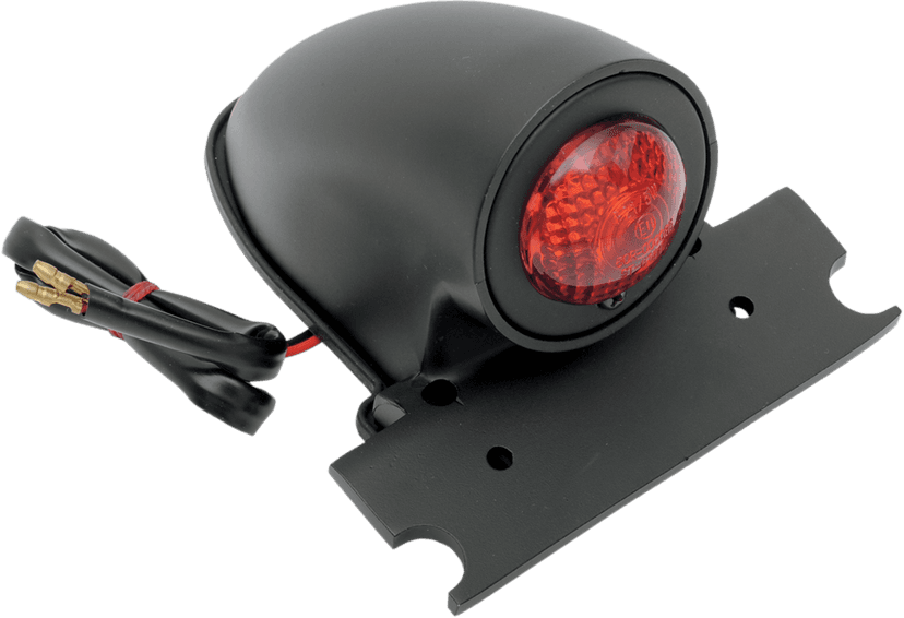 DRAG SPECIALTIES 2010-0603 Taillight - License Plate Moutn - Black