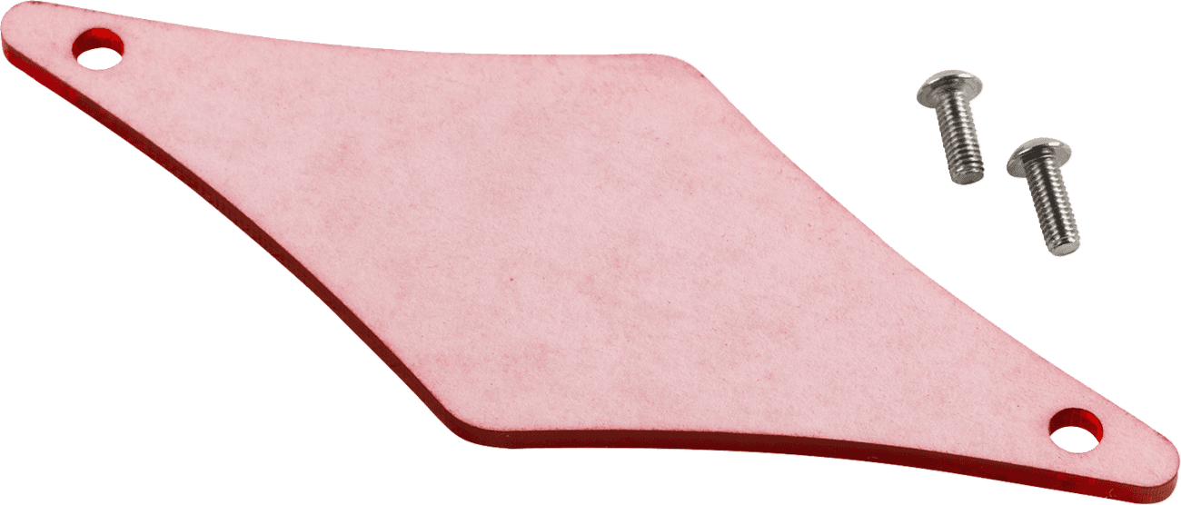 DRAG SPECIALTIES 2010-0768 Replacement Lens - Red