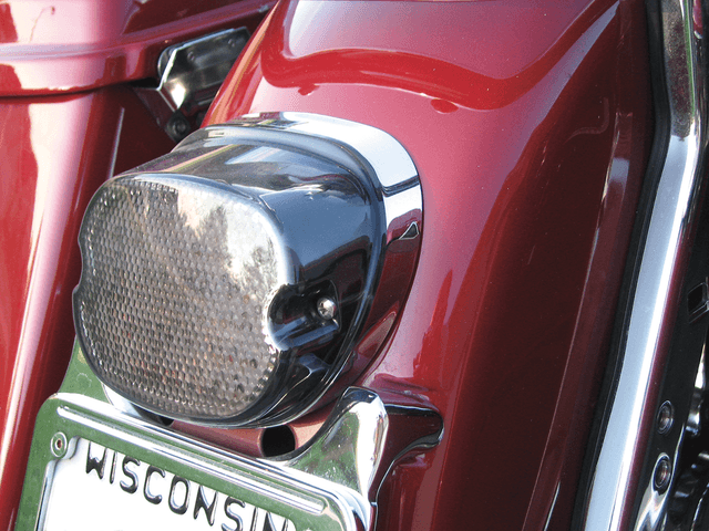 DRAG SPECIALTIES 2010-0770 Taillight - Bottom Tag Light - Smoke