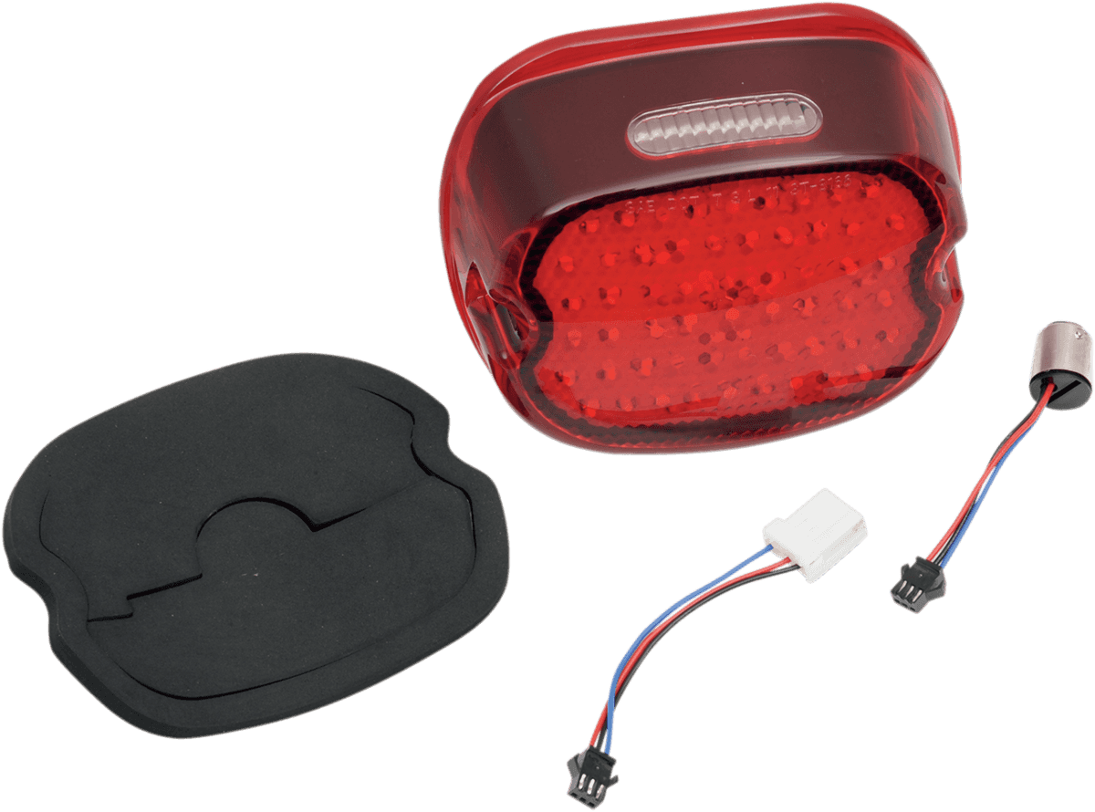 DRAG SPECIALTIES 2010-0772 Taillight - Top Tag Light - Red