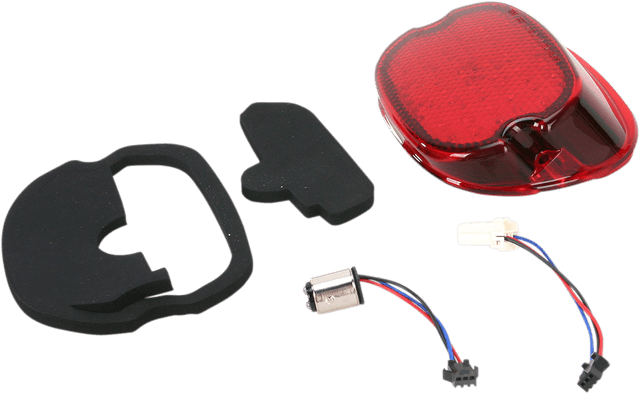 DRAG SPECIALTIES 2010-0773 Taillight - Bottom Tag Light - Red
