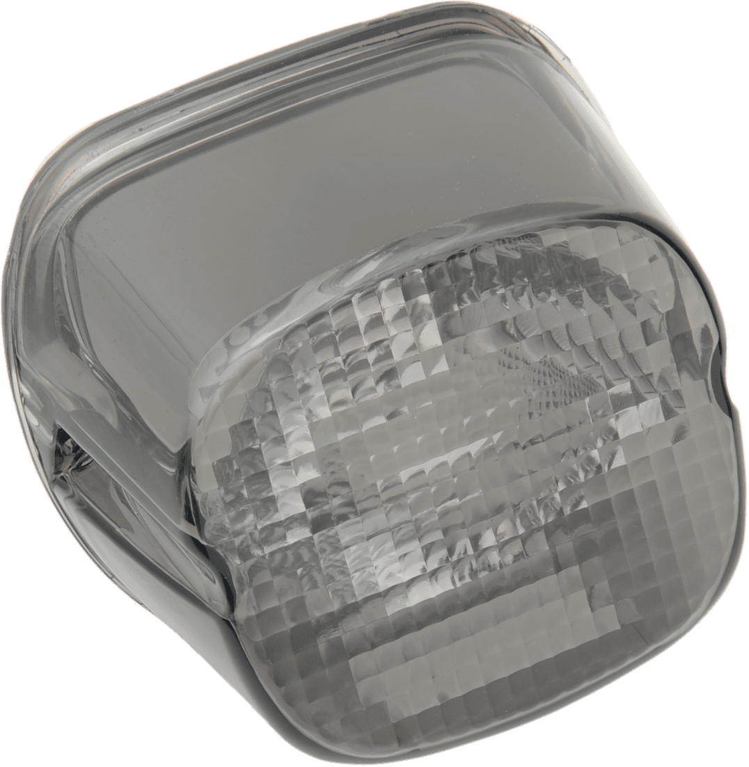 DRAG SPECIALTIES 2010-0777 Taillight Lens - Bottom Tag Window - Smoke