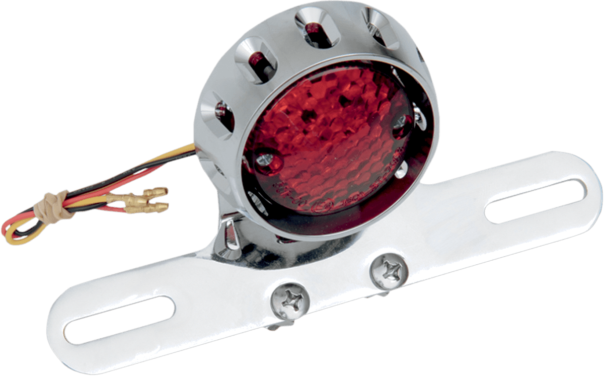 DRAG SPECIALTIES 2010-0796 Taillight/License Plate Mount - Chrome