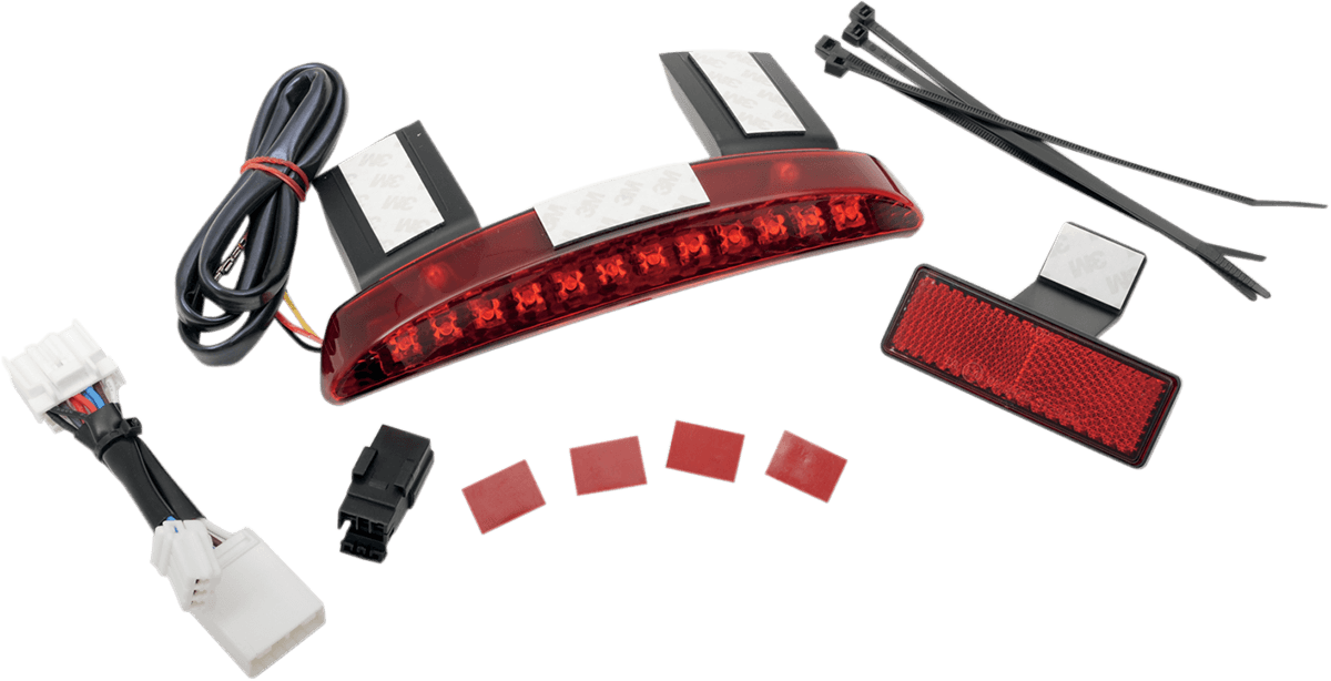 DRAG SPECIALTIES 2010-0916 Running/Brake Light Assembly - Red Lens