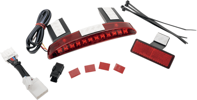 DRAG SPECIALTIES 2010-0916 Running/Brake Light Assembly - Red Lens
