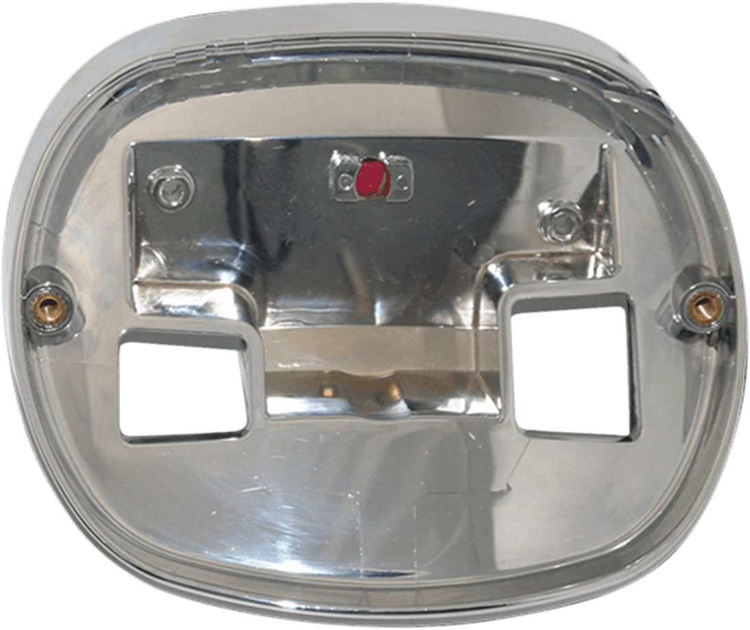 CUSTOM DYNAMICS 2010-1275 Taillight Base Plate - Chrome