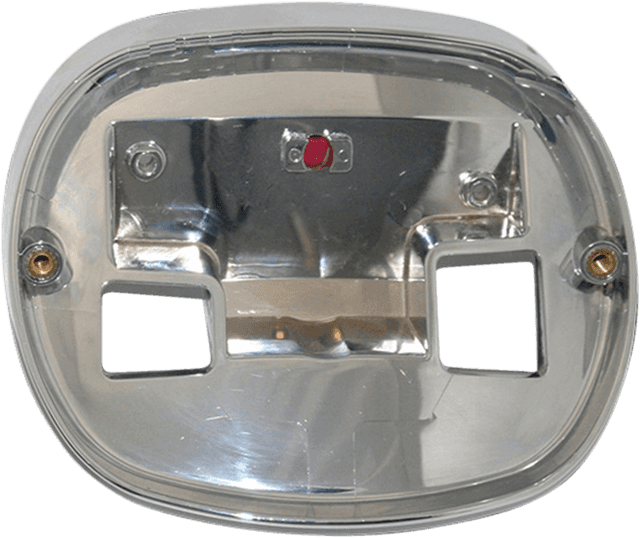 CUSTOM DYNAMICS 2010-1275 Taillight Base Plate - Chrome