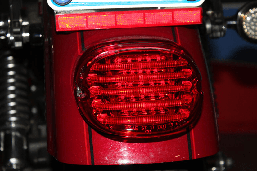 CUSTOM DYNAMICS 2010-1364 Taillight - without License Plate Illumination Window - Red — image 2 of 4