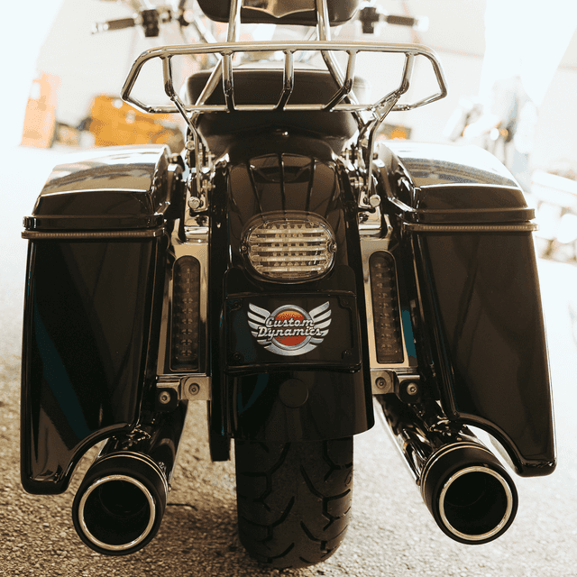 CUSTOM DYNAMICS 2010-1365 Taillight - without License Plate Illumination Window - Smoke — image 6 of 14