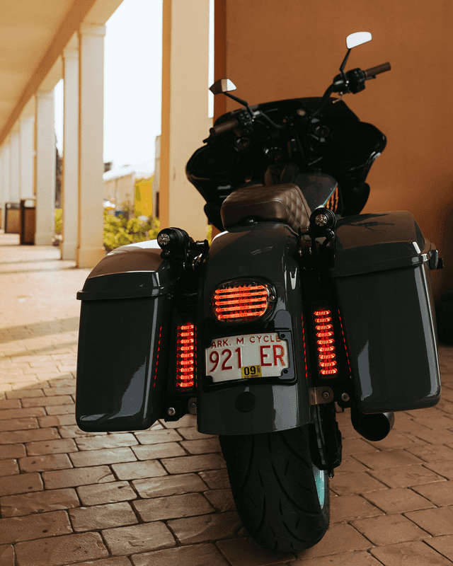 CUSTOM DYNAMICS 2010-1365 Taillight - without License Plate Illumination Window - Smoke — image 8 of 14