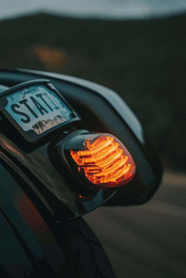 CUSTOM DYNAMICS 2010-1365 Taillight - without License Plate Illumination Window - Smoke — image 7 of 14