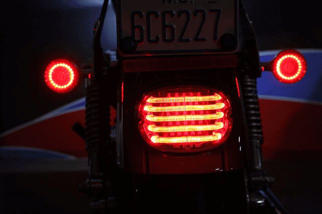 CUSTOM DYNAMICS 2010-1365 Taillight - without License Plate Illumination Window - Smoke — image 10 of 14