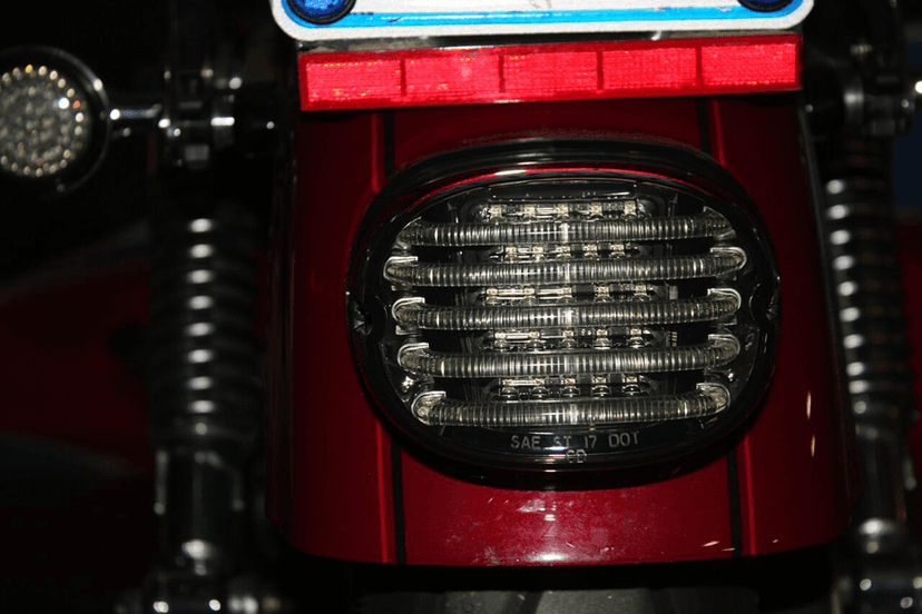 CUSTOM DYNAMICS 2010-1365 Taillight - without License Plate Illumination Window - Smoke — image 11 of 14