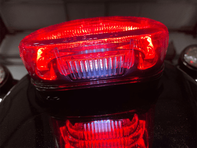 CUSTOM DYNAMICS 2010-1409 Taillight - with Bottom License Plate Illumination Window - Smoke — image 3 of 3