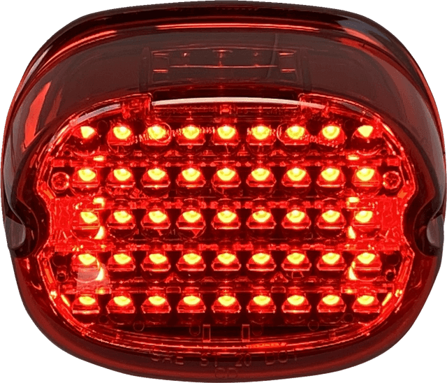 CUSTOM DYNAMICS 2010-1433 Taillight - No Window - Red — image 2 of 3