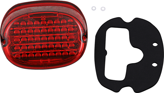 CUSTOM DYNAMICS 2010-1433 Taillight - No Window - Red — image 3 of 3