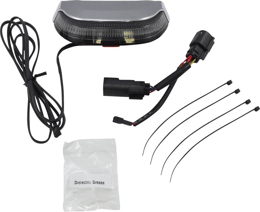 CIRO 2010-1453 Taillight - Smoke Lens - Chrome — image 1 of 3