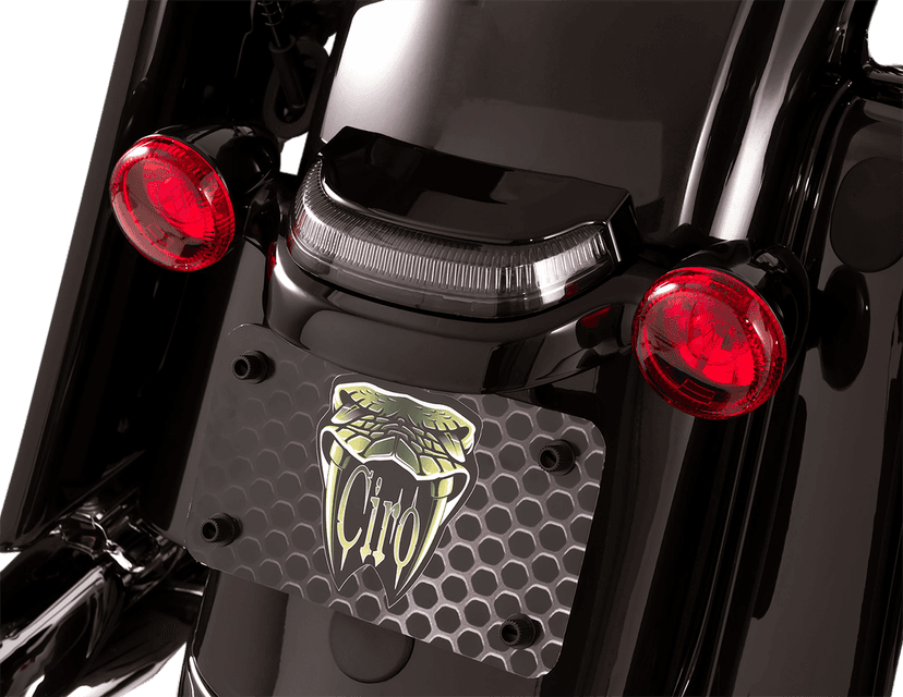 CIRO 2010-1454 Taillight - Smoke Lens - Black — image 2 of 2