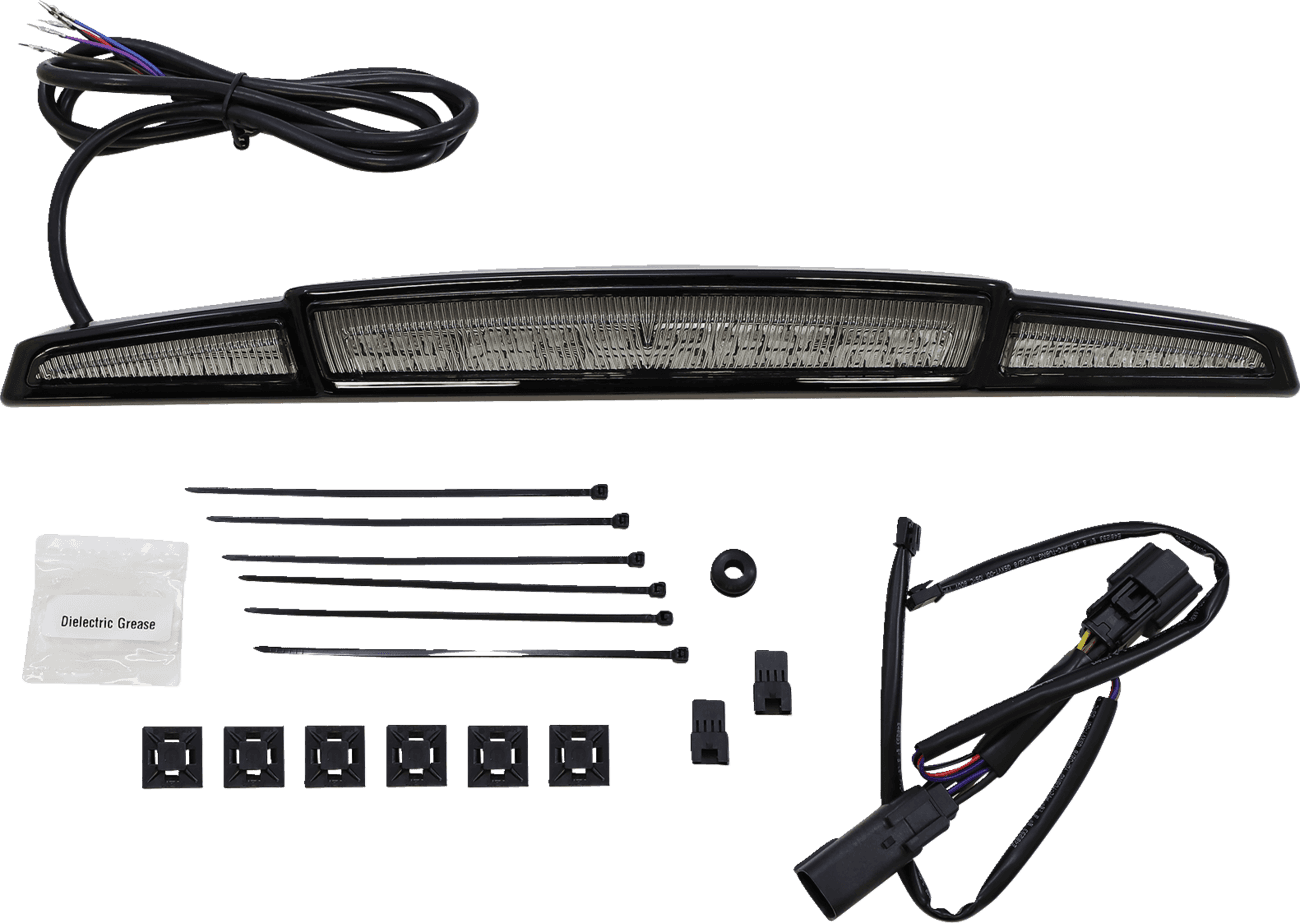 CIRO 2010-1460 Trunk Light/Taillight - Black - Smoke