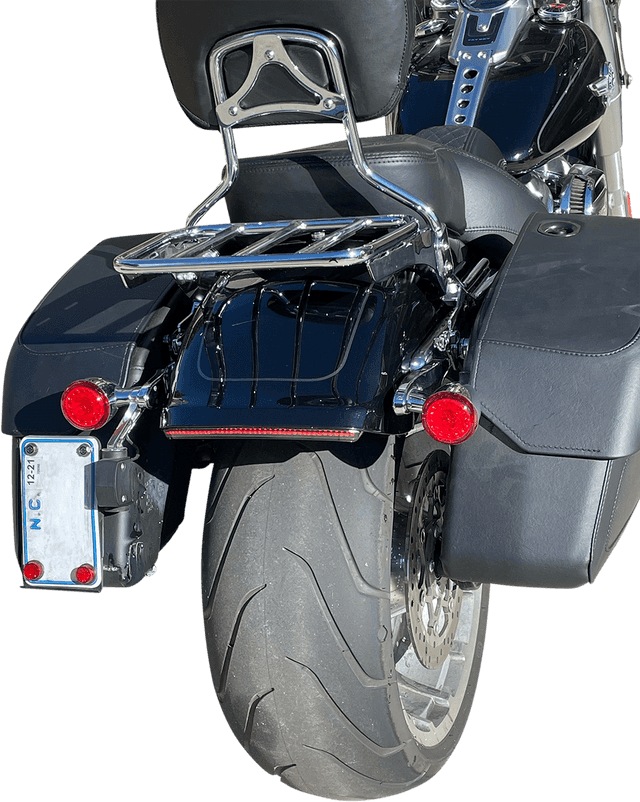 CUSTOM DYNAMICS 2010-1466 Taillight with Turn Signals - Smoke Lens — image 2 of 2