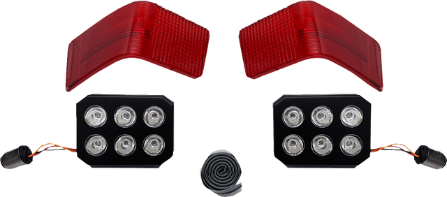 CUSTOM DYNAMICS 2010-1489 LED Light - Tour-Pak - Red