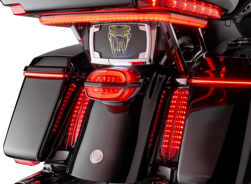 CIRO 2010-1503 Taillight - Red Lens - with License Plate Light — image 2 of 3