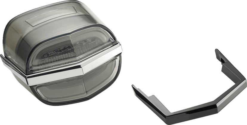 CIRO 2010-1505 Taillight - Smoke Lens - with License Plate Light — image 3 of 4