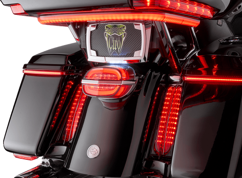 CIRO 2010-1505 Taillight - Smoke Lens - with License Plate Light — image 2 of 4