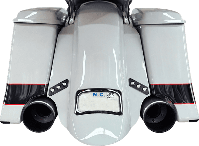 PAUL YAFFE BAGGER NATION 2010-1516 Thunder-Pod Taillight Kit - Slanted - Black — image 2 of 2