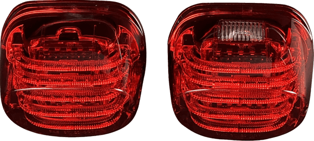 CUSTOM DYNAMICS 2010-1577 ProBEAM® LED Taillight - Squareback - Red - FLRT/FLTRT