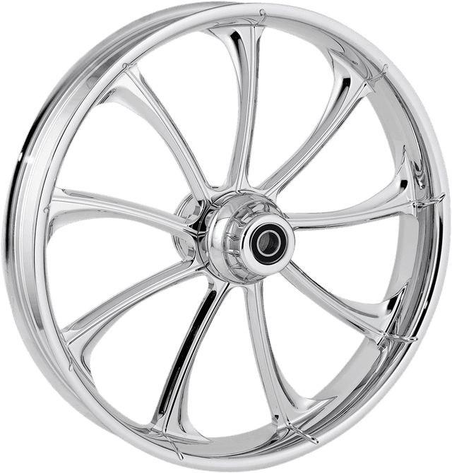 RC COMPONENTS 0201-2273 Wheel - Revolt - Front - Dual Disc/with ABS - Chrome - 21"x3.50"