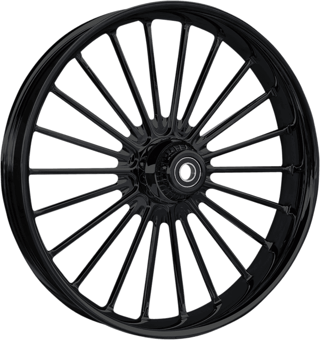 RC COMPONENTS 0201-2365 Wheel - Illusion - Front - Dual Disc/with ABS - Black - 21x3.5