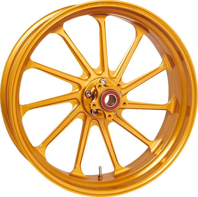 PERFORMANCE MACHINE (PM) 0201-2377 Wheel - Assault - Front - Dual Disc/with ABS - Gold Ops™ - 18x5.5