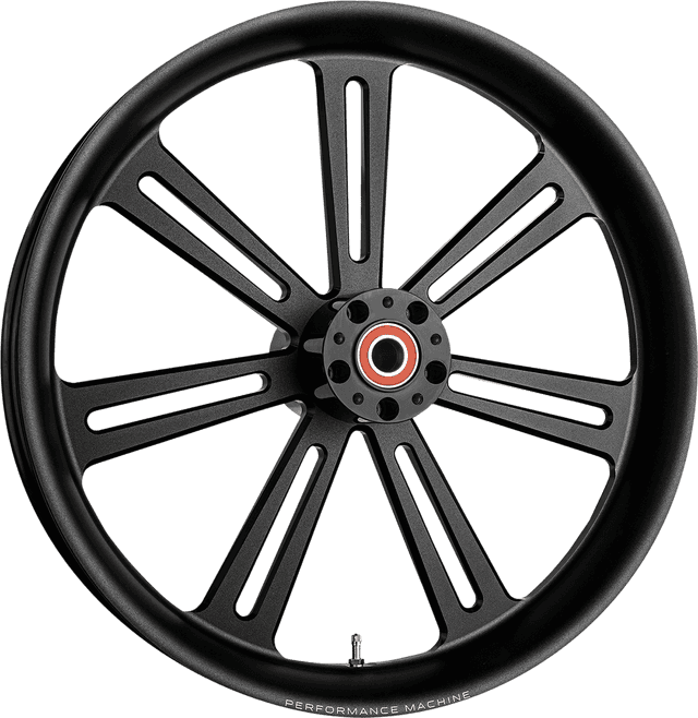 PERFORMANCE MACHINE (PM) 0201-2382 Wheel - Sierra - Front - Dual Disc/without ABS - Black - 21x3.5
