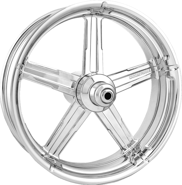 PERFORMANCE MACHINE (PM) 0201-2425 Wheel - Formula - Front - Dual Disc/with ABS - Chrome - 21x3.5