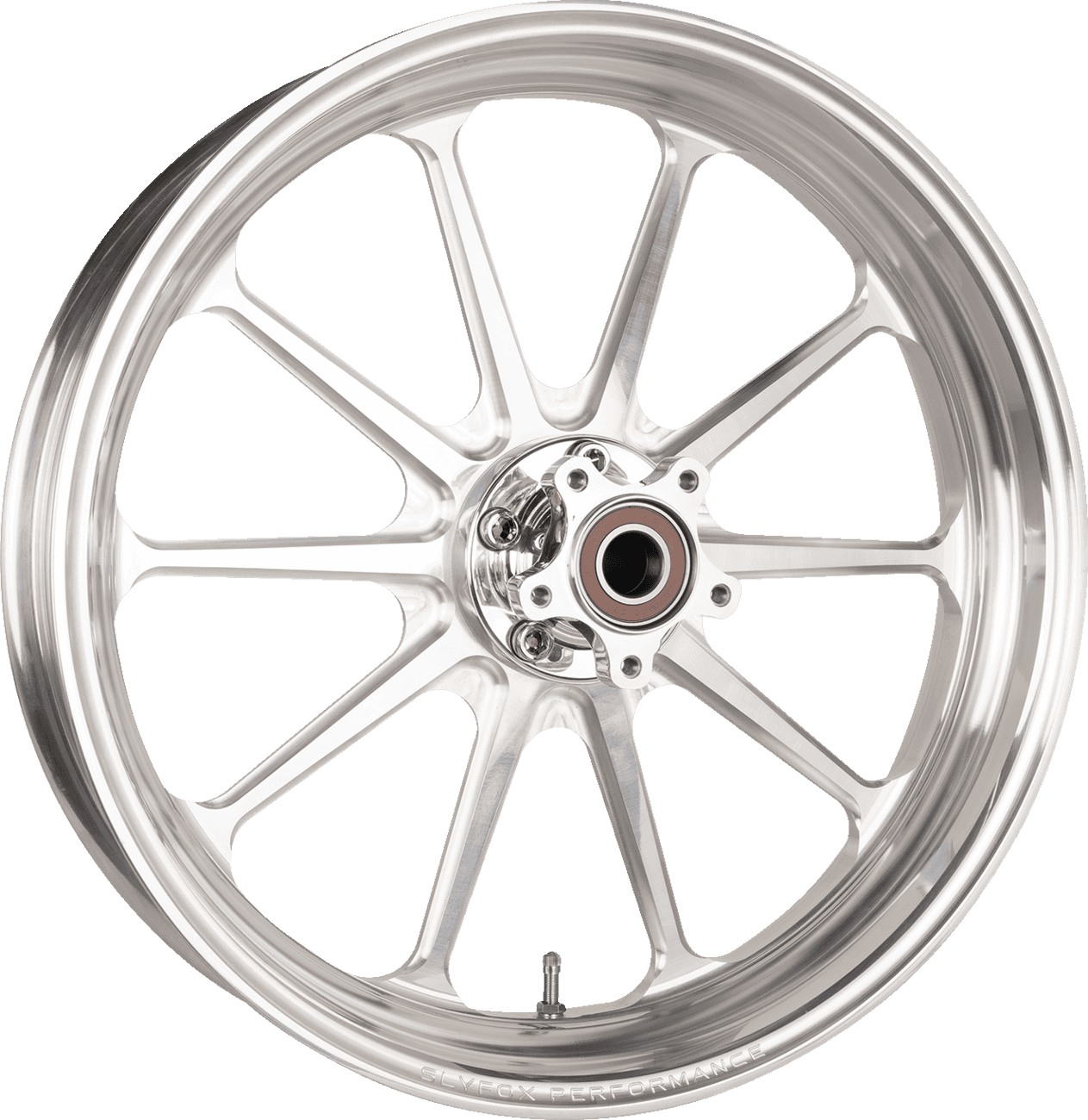 SLYFOX 0201-2437 Wheel - Track Pro - Front - Dual Disc/with ABS - Machined - 21x3.5