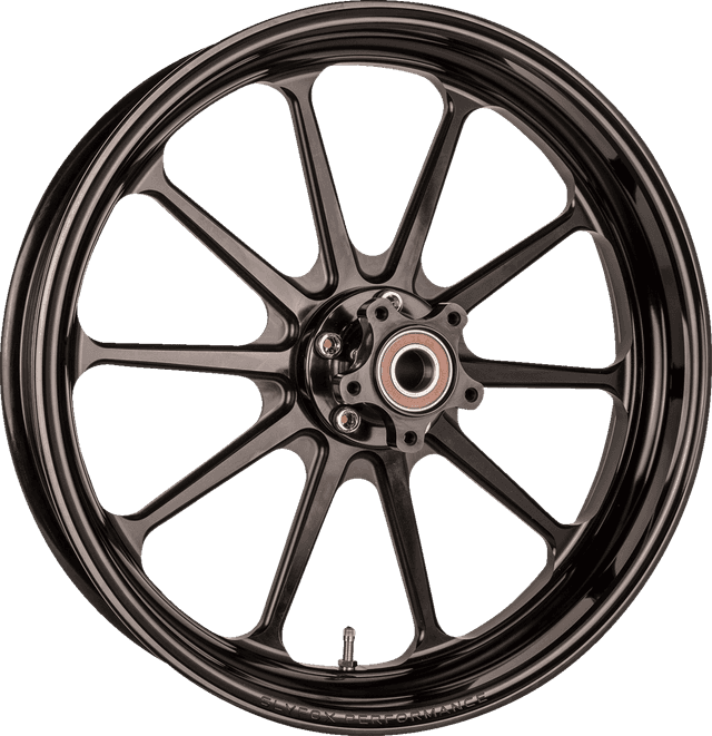 SLYFOX 0201-2438 Wheel - Track Pro - Front - Dual Disc/without ABS - Black - 19x3 — image 1 of 3