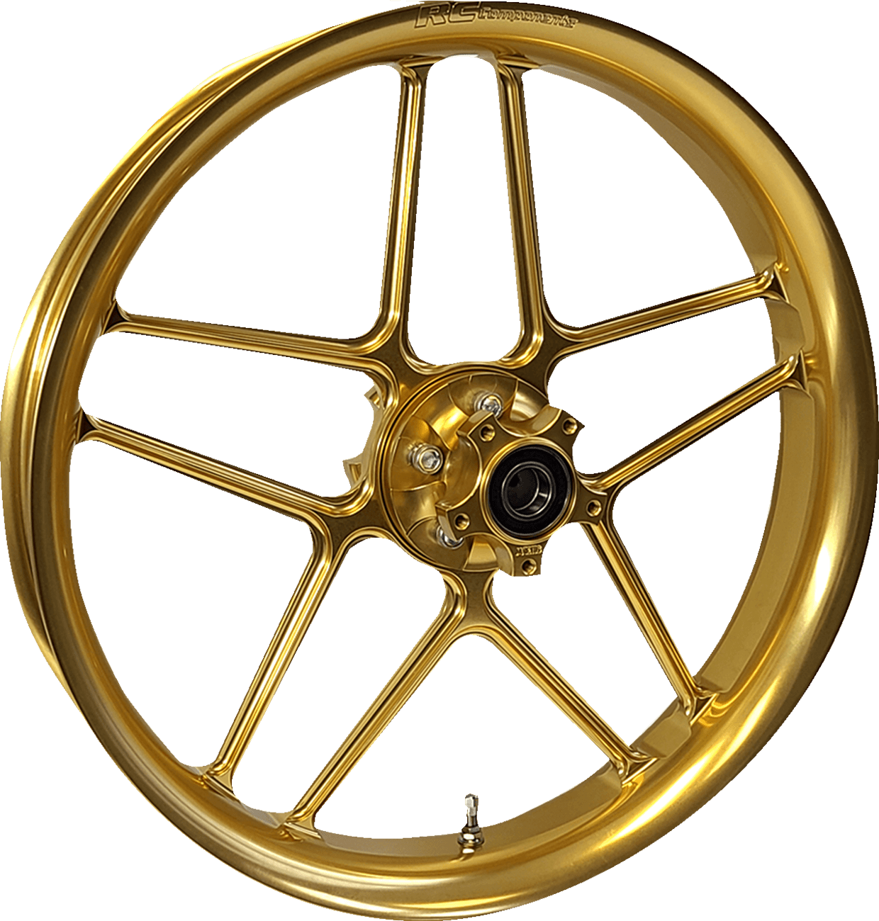 RC COMPONENTS 0201-2442 Wheel - Laguna - Front - Dual Disc/with ABS - Gold - 21x3.5