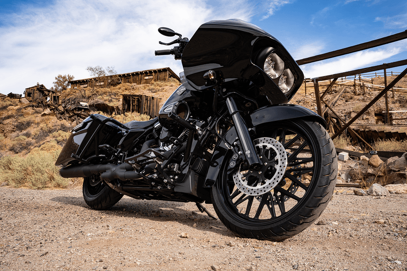 BARNETT 0201-2455 Wheel - Nivis - Front - Dual Disc/without ABS - Black Ops - 21x3.5 — image 3 of 3