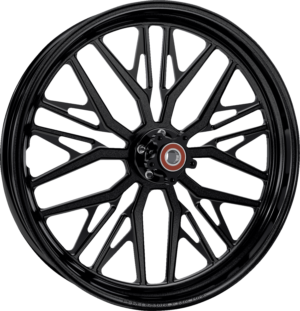 BARNETT 0201-2458 Wheel - Nivis - Front - Dual Disc/with ABS - Black Ops - 21x3.5