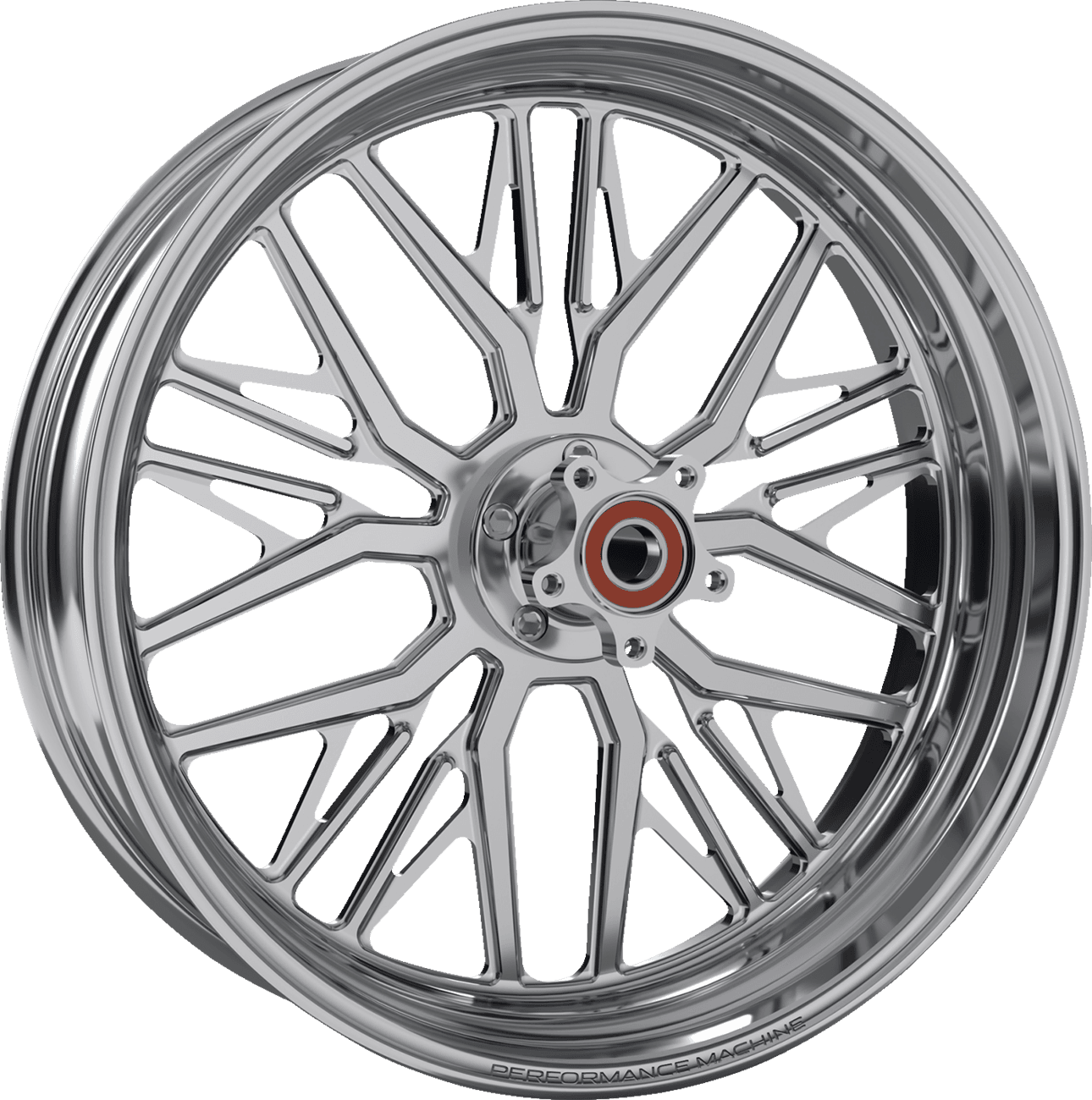 BARNETT 0201-2459 Wheel - Phatour - Front - Dual Disc/without ABS - Chrome - 18x5.5