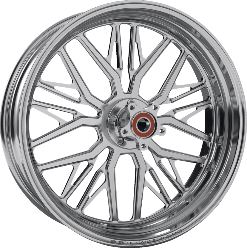 BARNETT 0201-2459 Wheel - Phatour - Front - Dual Disc/without ABS - Chrome - 18x5.5