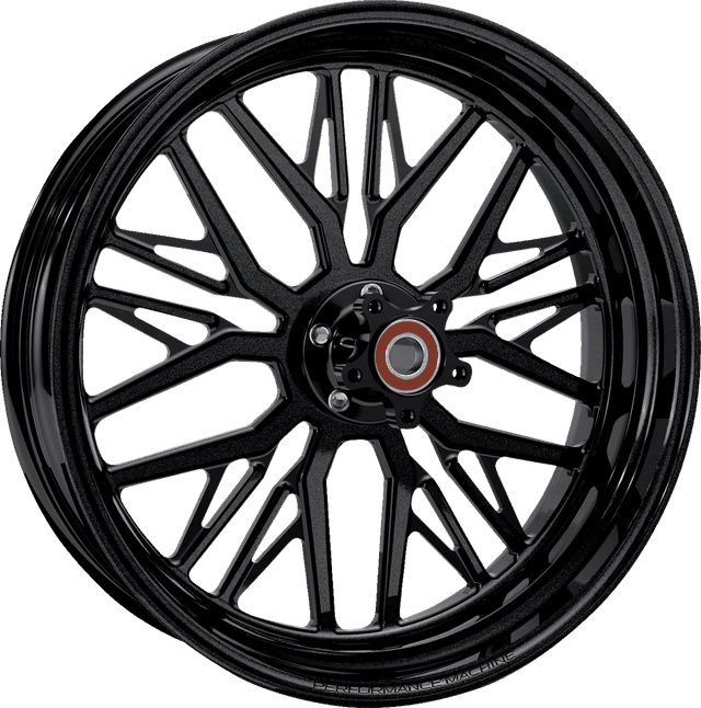 PERFORMANCE MACHINE (PM) 0201-2461 Wheel - Phatour - Front - Dual Disc/without ABS - Black Ops - 18x5.5