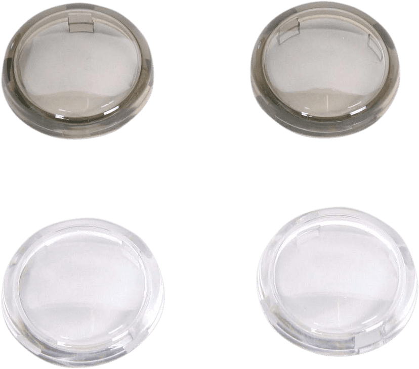 DRAG SPECIALTIES 2020-0118 Mini-Duece Lens Kit - Clear/Smoke
