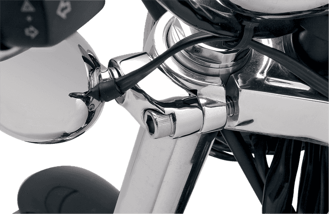 DRAG SPECIALTIES 2020-0347 Turn Signal Mount Kit - 39 mm/49 mm - Chrome — image 2 of 2