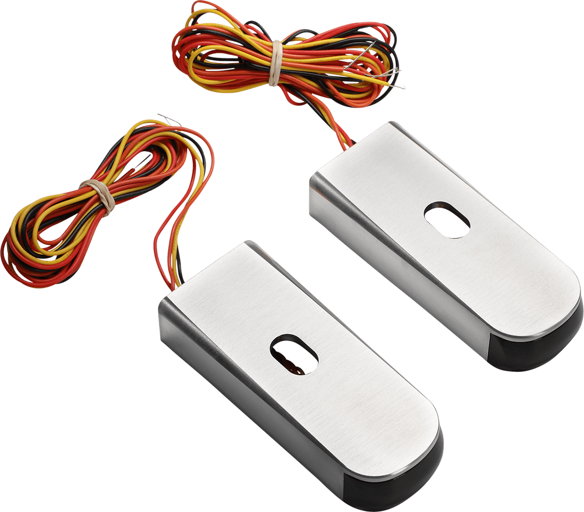 ALLOY ART 2020-0377 Strut Light - LED - Red/Raw '06-'17 FXD