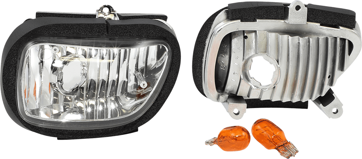 PARTS UNLIMITED 2020-0379 Clear Mirror Turn Signal Lens - GL1800