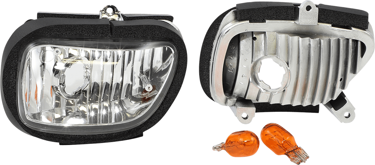 PARTS UNLIMITED 2020-0379 Clear Mirror Turn Signal Lens - GL1800