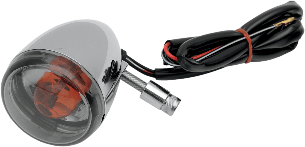 DRAG SPECIALTIES 2020-0393 Turn Signal - 1157 - Front - Chrome
